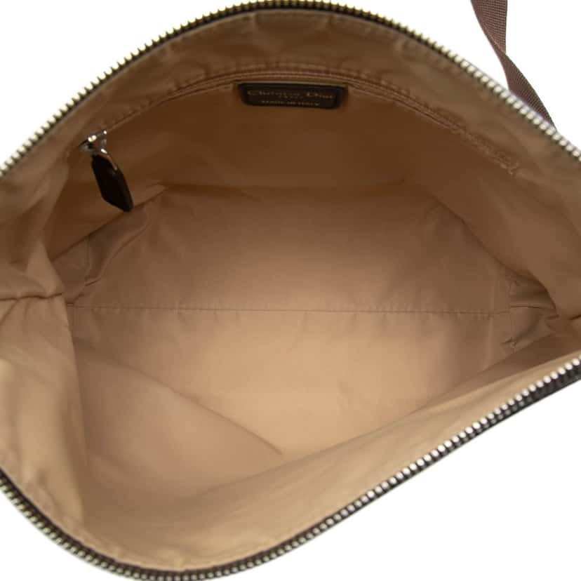 Dior Diorissimo Trotter Canvas Street Chic Crossbody Beige Very good condition - Model View