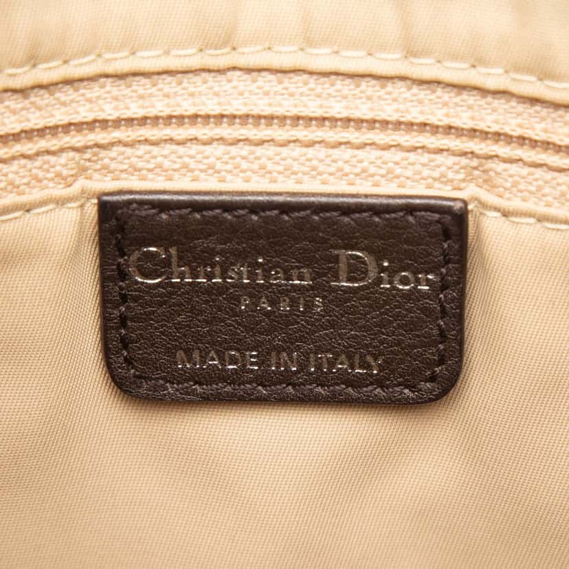 Dior Diorissimo Trotter Canvas Street Chic Crossbody Beige Very good condition - Box View