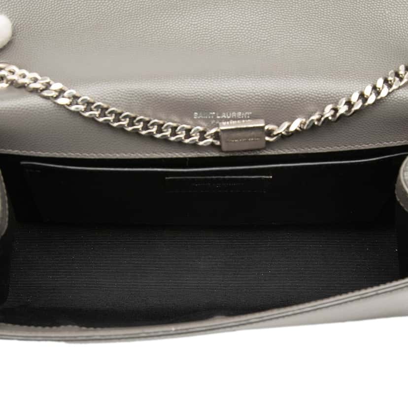Saint Laurent Medium Grain de Poudre Monogram Kate Tassel Crossbody Other Leather Good condition - Model View