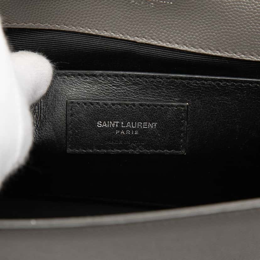 Saint Laurent Medium Grain de Poudre Monogram Kate Tassel Crossbody Other Leather Good condition - Box View