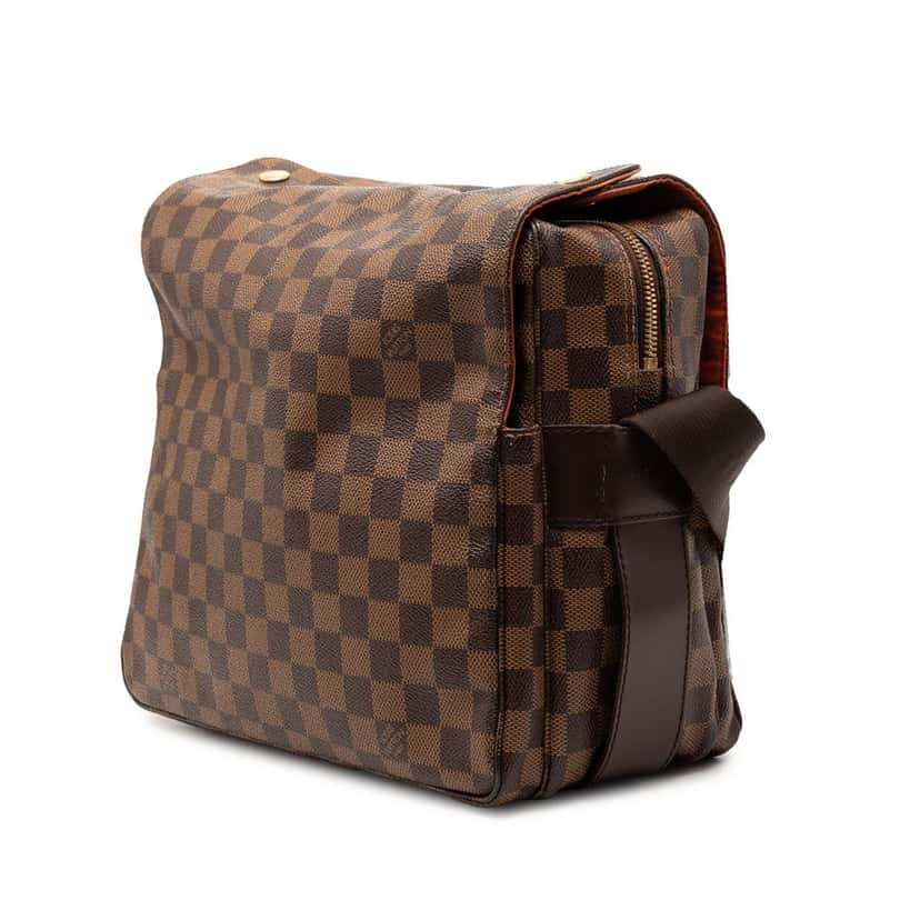 Louis Vuitton Damier Ebene Naviglio Brown Very good condition - Back View