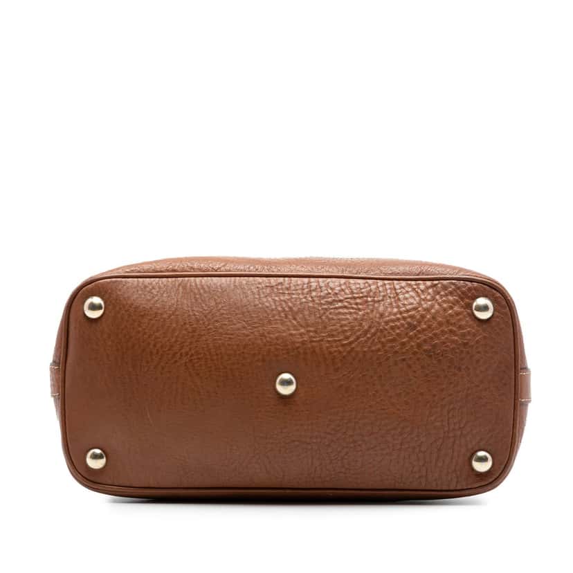 Gucci Medium GG Canvas Charm Dome Satchel Beige Very good condition - Inside View