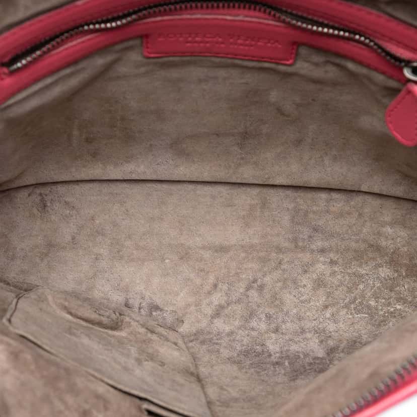 Bottega Veneta Nappa Intrecciato Nodini Crossbody Pink Leather Very good condition - Model View
