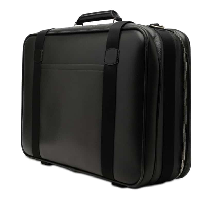 Louis Vuitton Taiga Satellite 53 Luggage Black Leather Very good condition - Back View