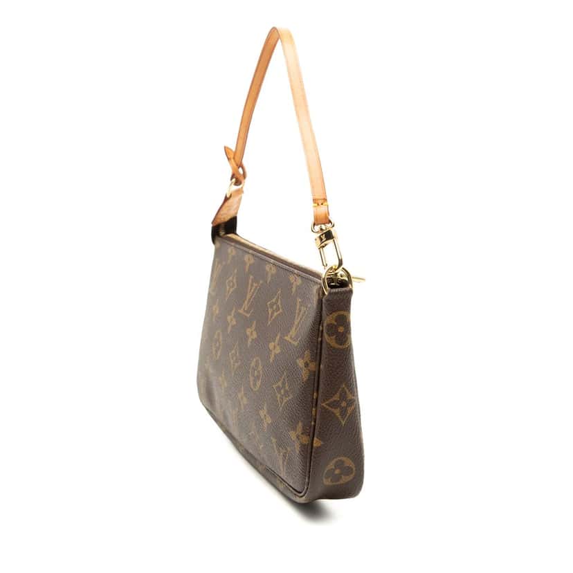 Louis Vuitton Monogram Pochette Accessoires Brown Very good condition - Back View