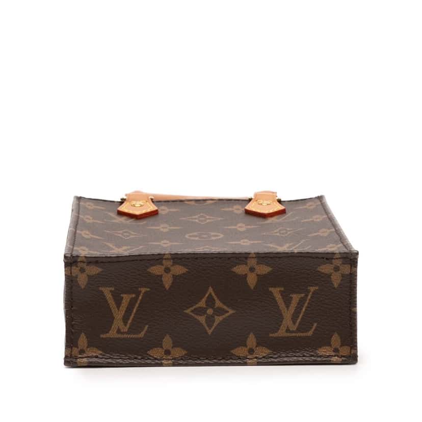 Louis Vuitton Monogram Petit Sac Plat Brown Very good condition - Inside View