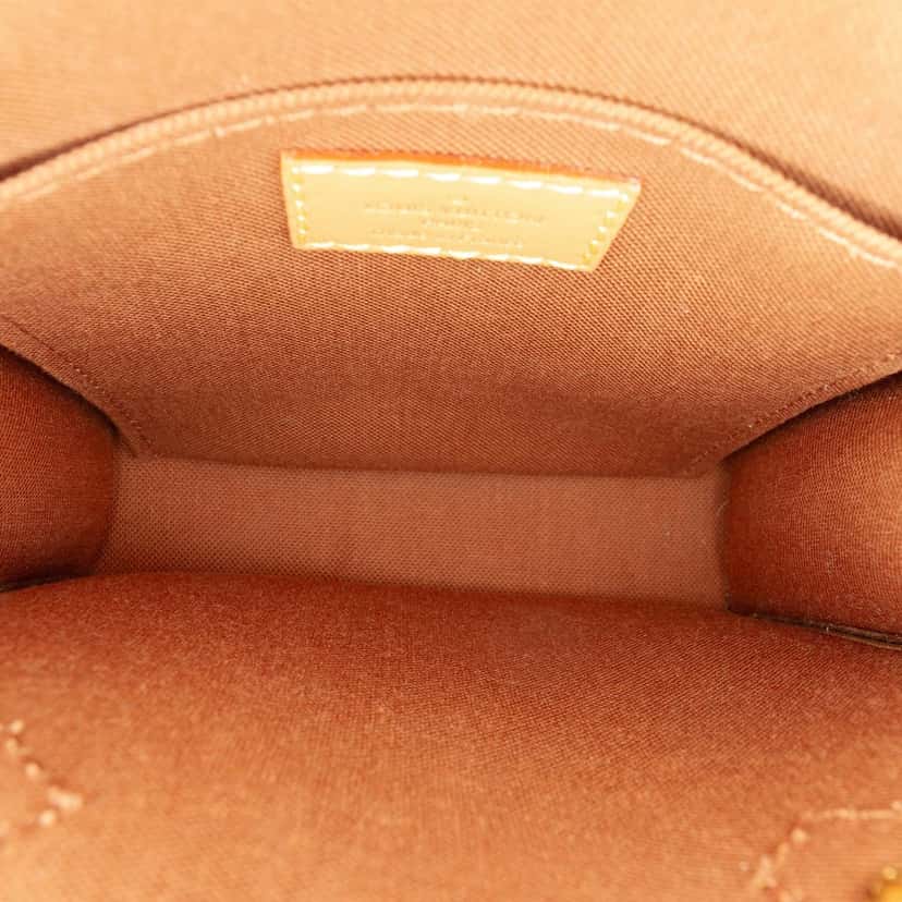 Louis Vuitton Monogram Petit Sac Plat Brown Very good condition - Model View