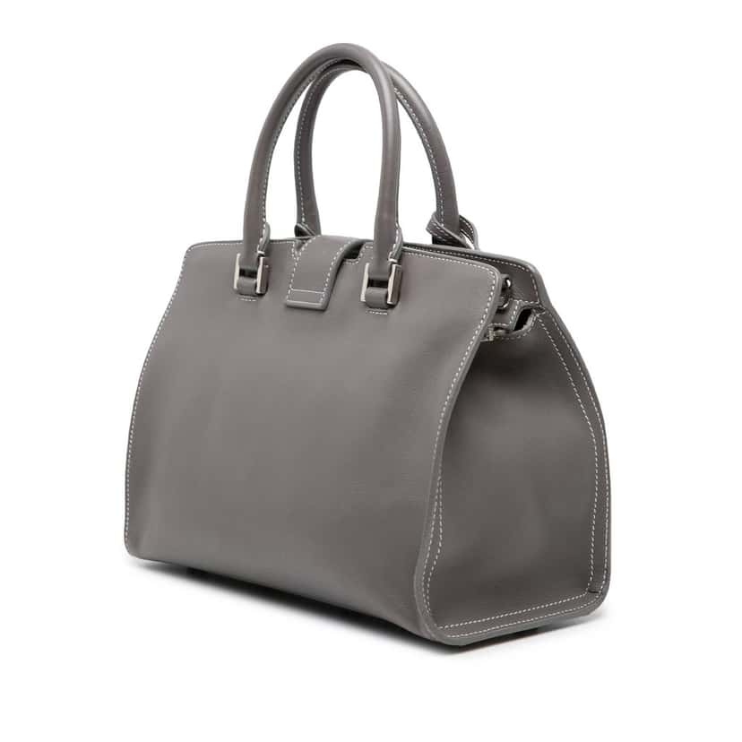 Saint Laurent Baby Leather Monogram Downtown Cabas Satchel Other Leather Very good condition - Back View
