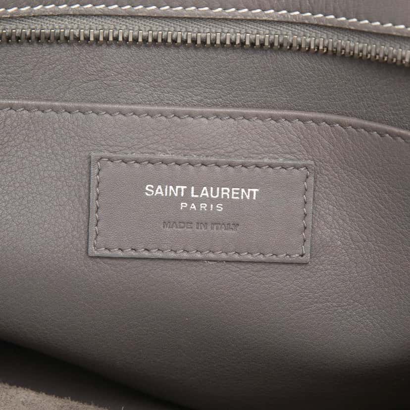 Saint Laurent Baby Leather Monogram Downtown Cabas Satchel Other Leather Very good condition - Box View
