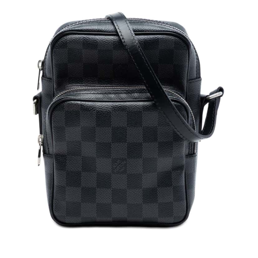 Louis Vuitton Damier Graphite Rem Black Very good condition - Front View