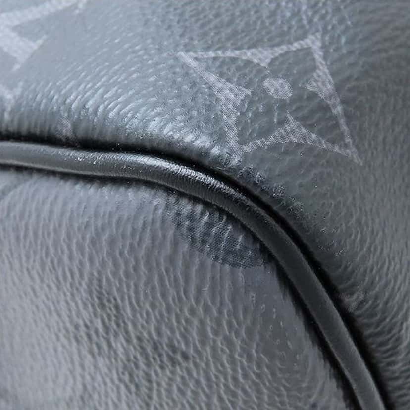 Louis Vuitton Monogram Eclipse Keepall Bandouliere 35 Black Very good condition - Box View