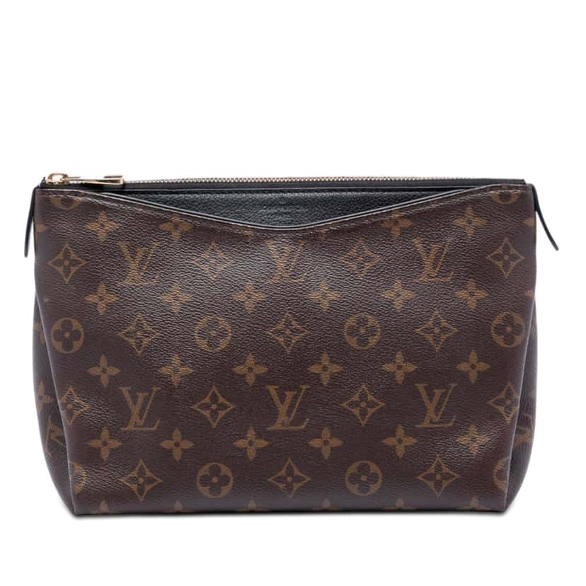 Louis Vuitton Monogram Pallas Beauty Case Brown Very good condition - Front View