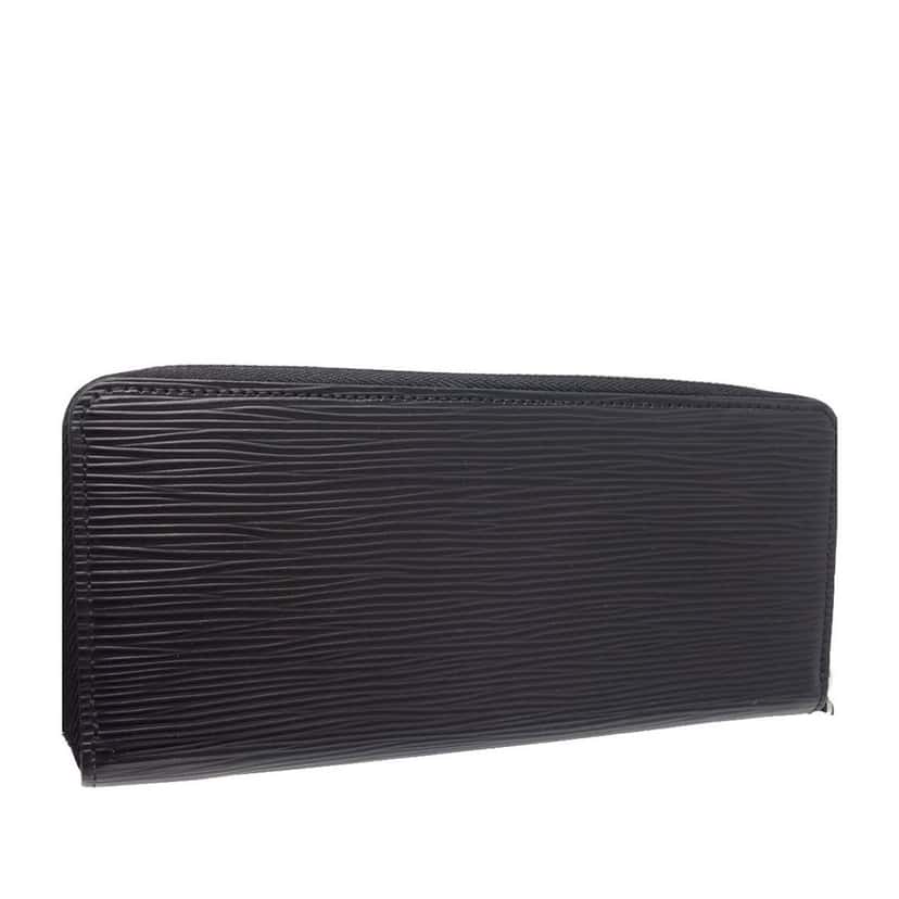 Louis Vuitton Epi Clemence Wallet Black Leather Very good condition - Back View