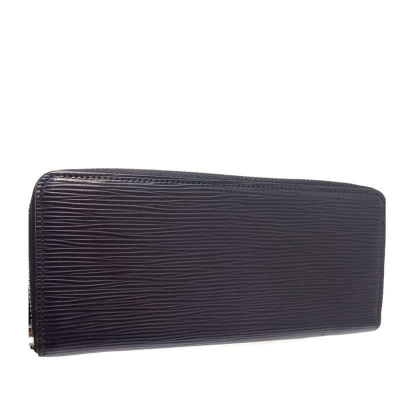 Louis Vuitton Epi Clemence Wallet Black Leather Very good condition - Inside View