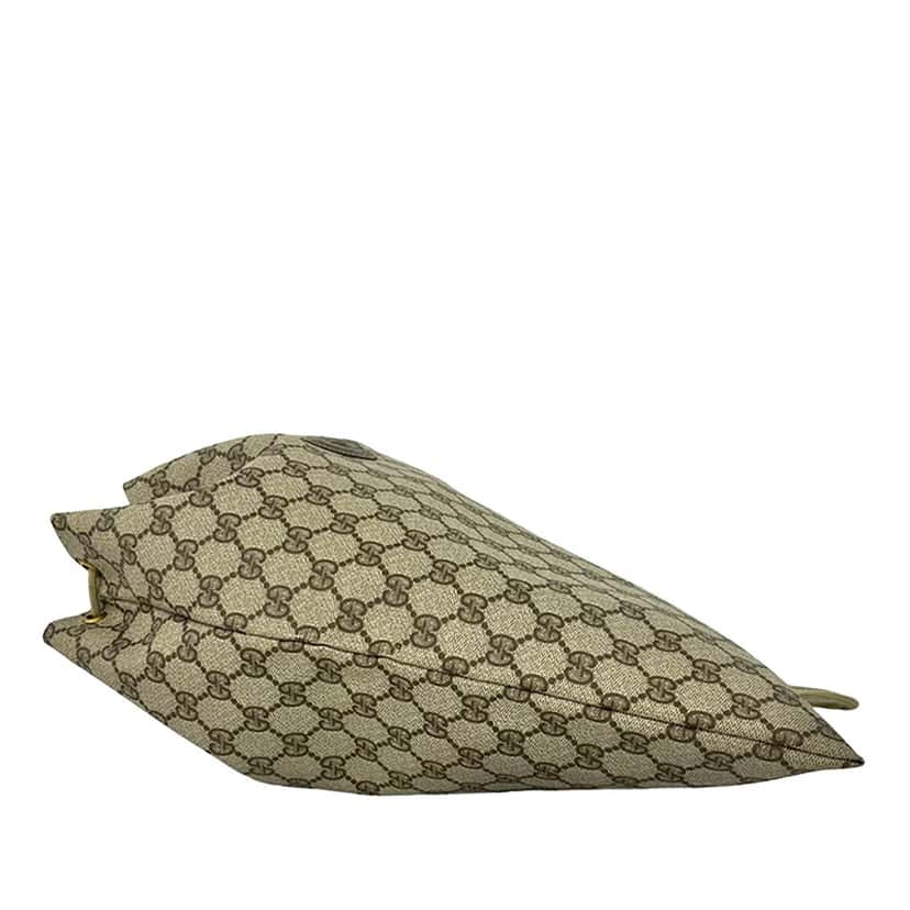 Gucci GG Supreme Drawstring Backpack Beige Very good condition - Box View