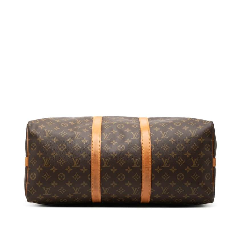 Louis Vuitton Monogram Keepall Bandouliere 50 Brown Very good condition - Inside View