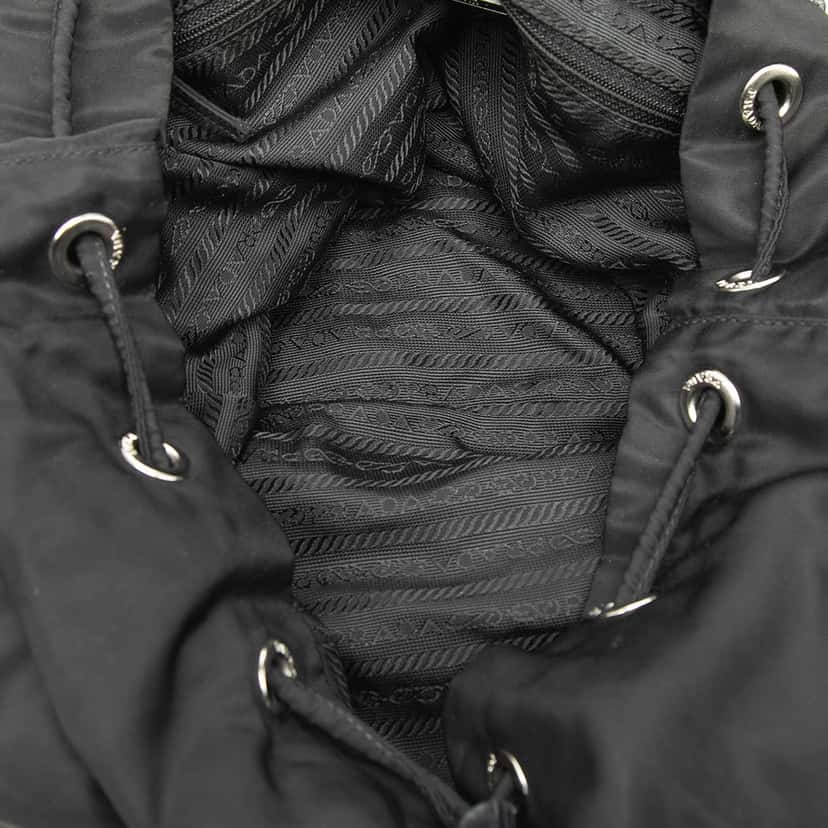 Prada Tessuto Backpack Black Very good condition - Model View