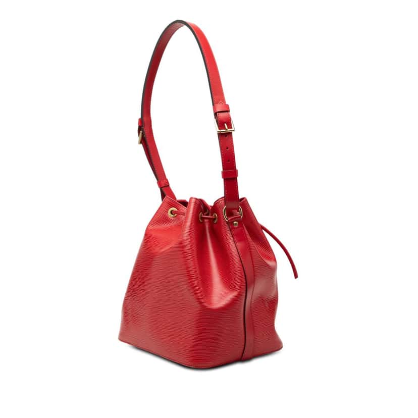 Louis Vuitton Epi Petit Noe Red Leather Very good condition - Back View