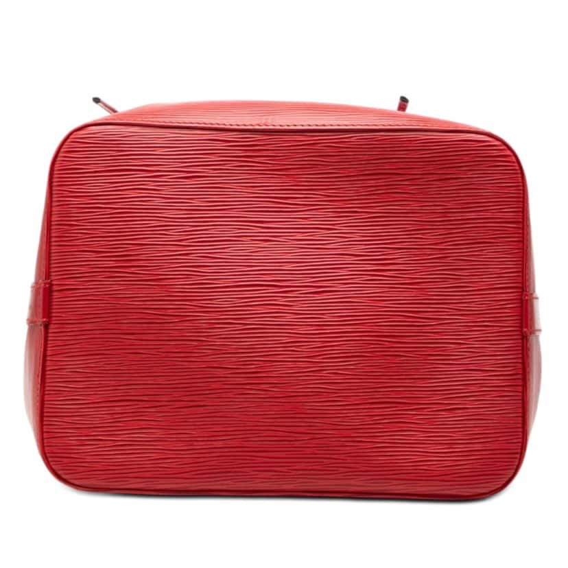 Louis Vuitton Epi Petit Noe Red Leather Very good condition - Inside View