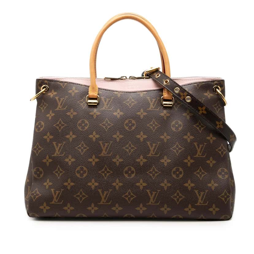 Louis Vuitton Monogram Pallas MM Brown Very good condition - Front View