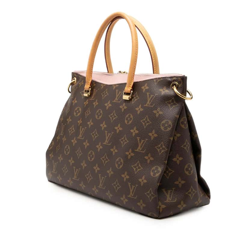 Louis Vuitton Monogram Pallas MM Brown Very good condition - Back View