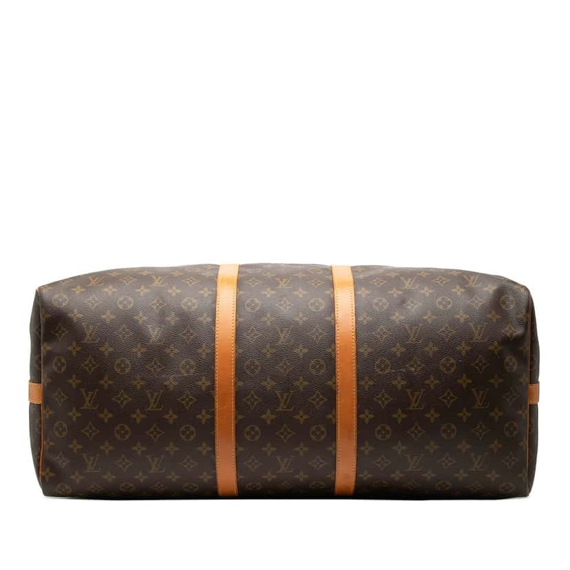 Louis Vuitton Monogram Keepall Bandouliere 60 Brown Good condition - Inside View