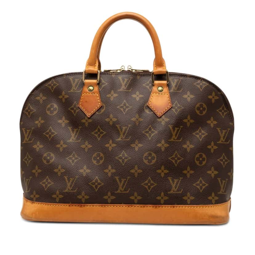 Louis Vuitton Monogram Alma PM Brown Very good condition - Front View