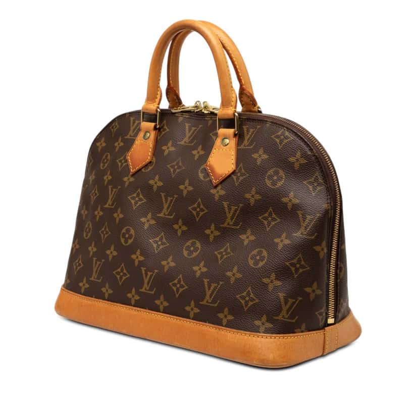 Louis Vuitton Monogram Alma PM Brown Very good condition - Back View