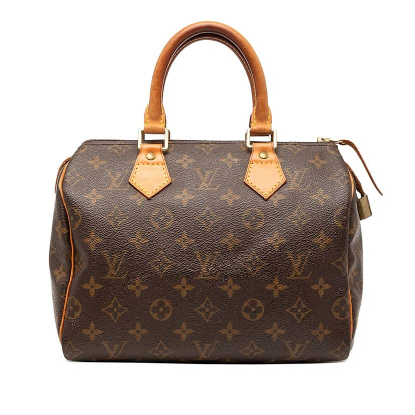 Louis Vuitton Monogram Speedy 25 Brown Very good condition - Front View