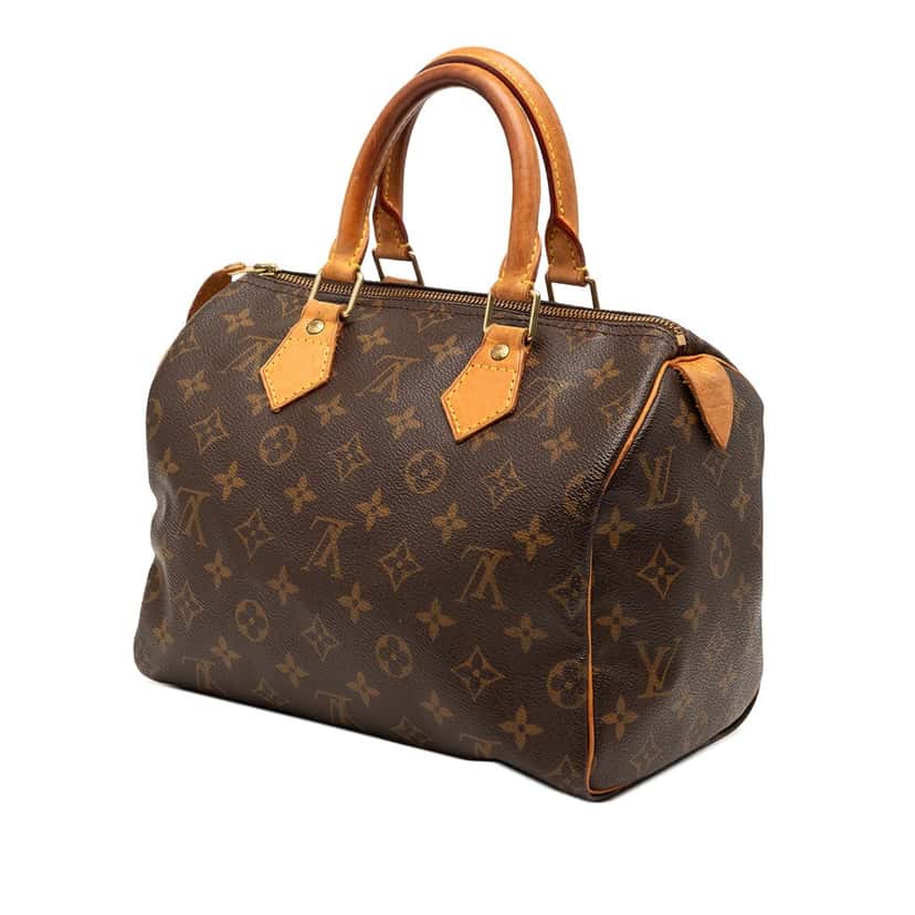 Louis Vuitton Monogram Speedy 25 Brown Very good condition - Back View