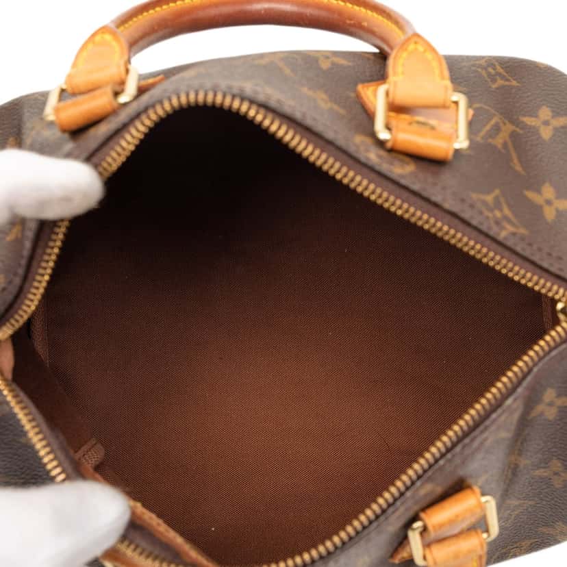 Louis Vuitton Monogram Speedy 25 Brown Very good condition - Model View