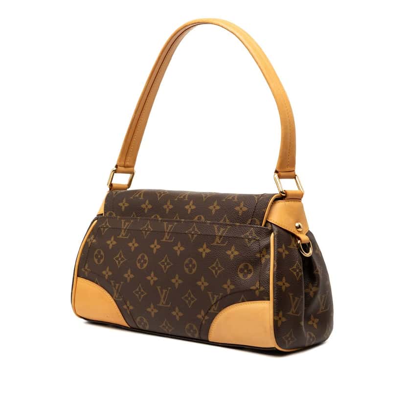 Louis Vuitton Monogram Beverly MM Brown Very good condition - Back View