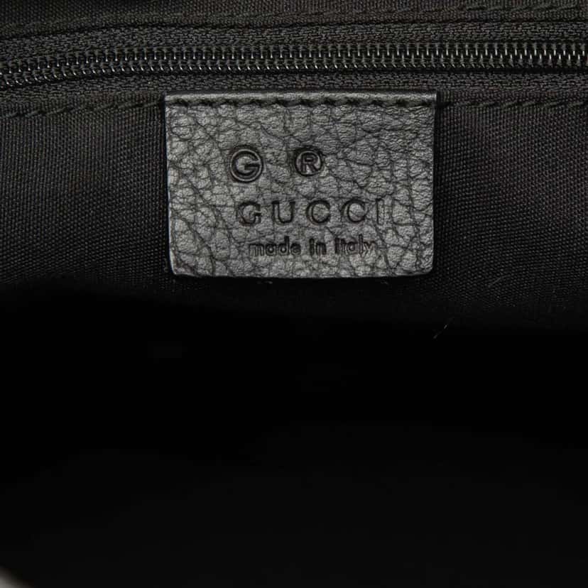Gucci GG Nylon Abbey D Ring Crossbody Black Very good condition - Box View