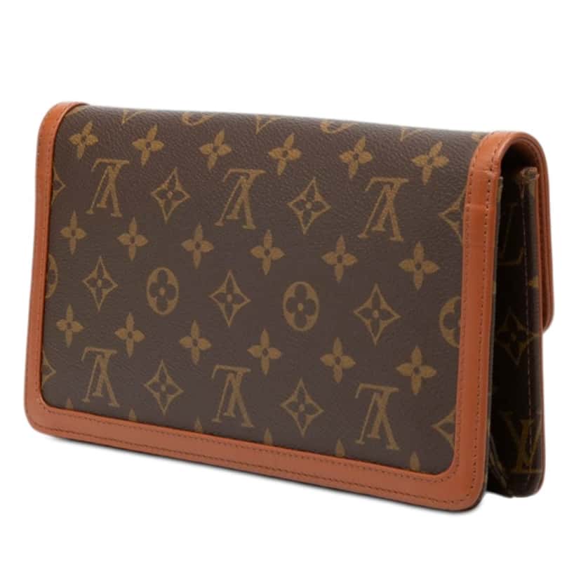 Louis Vuitton Monogram Pochette Dame PM Brown Very good condition - Back View