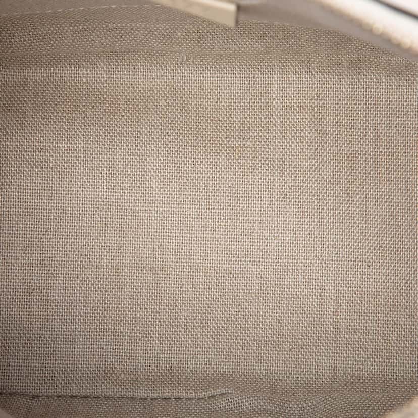 Gucci Mini Microguccissima Dome Satchel White Leather Very good condition - Model View