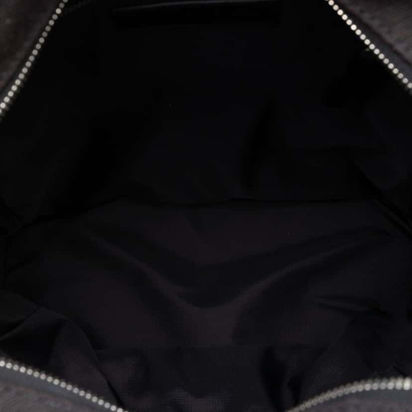 Burberry Mega Check Canvas Tiller Backpack Black Very good condition - Model View