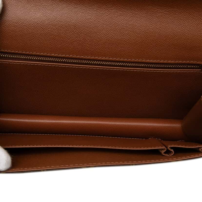 Louis Vuitton Monogram Pochette Dame GM Brown Very good condition - Model View