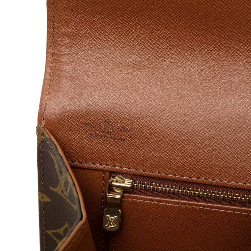 Louis Vuitton Monogram Pochette Dame GM Brown Very good condition - Box View