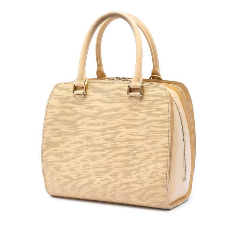 Louis Vuitton Epi Pont Neuf PM Beige Leather Very good condition - Back View