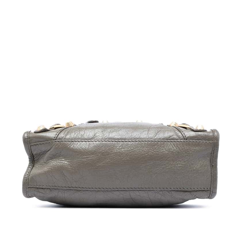 Balenciaga Mini Lambskin Motocross Giant 12 City Satchel Other Leather Good condition - Inside View