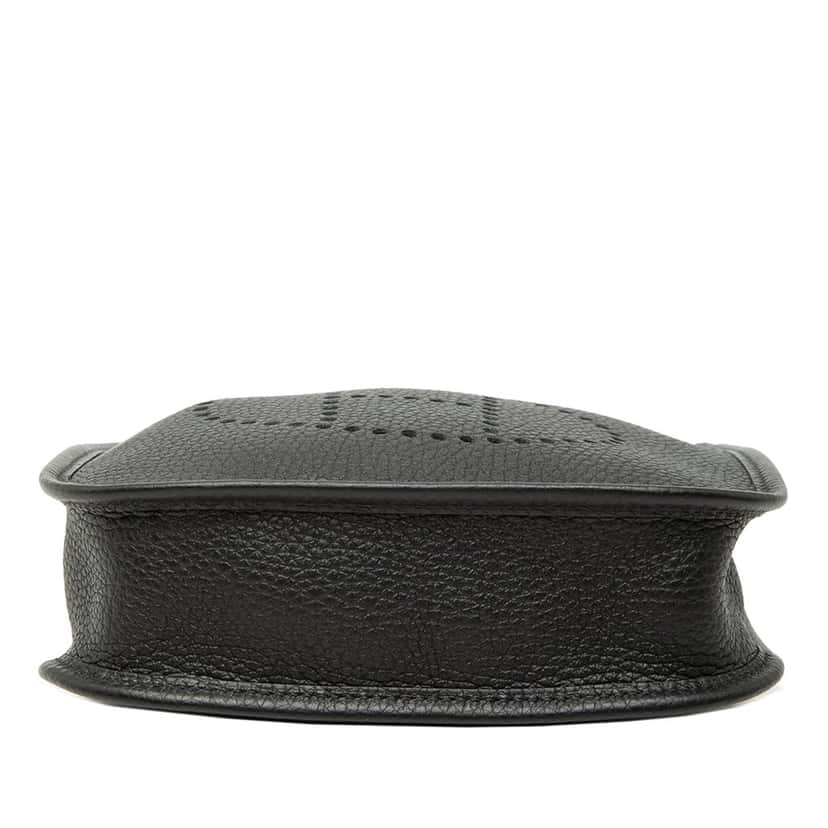 Hermès Clemence Evelyne 16 Amazone Black Leather Very good condition - Inside View