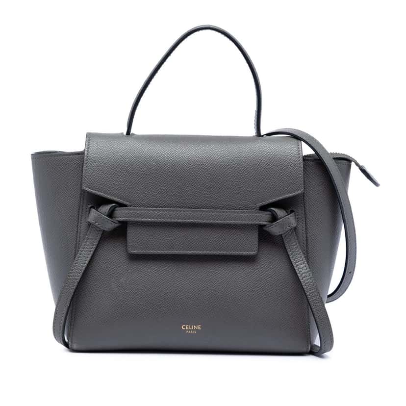 Celine Nano Grained Calfskin Belt Bag Other Leather Very good condition - Front View