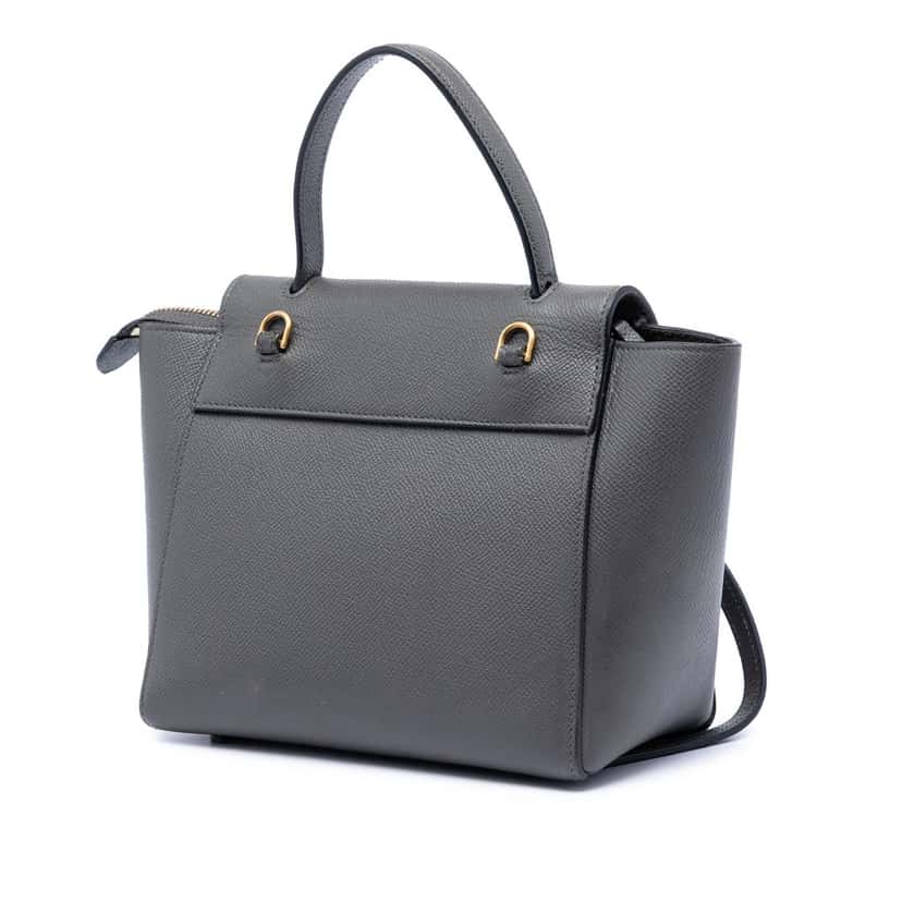 Celine Nano Grained Calfskin Belt Bag Other Leather Very good condition - Back View