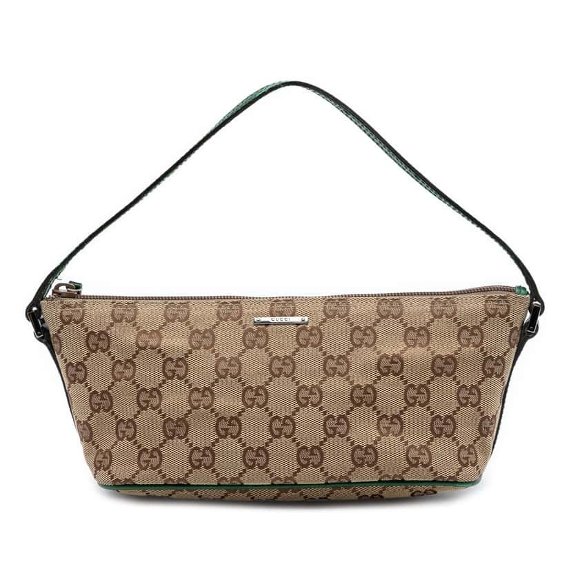 Gucci GG Canvas Boat Brown Very good condition - Front View
