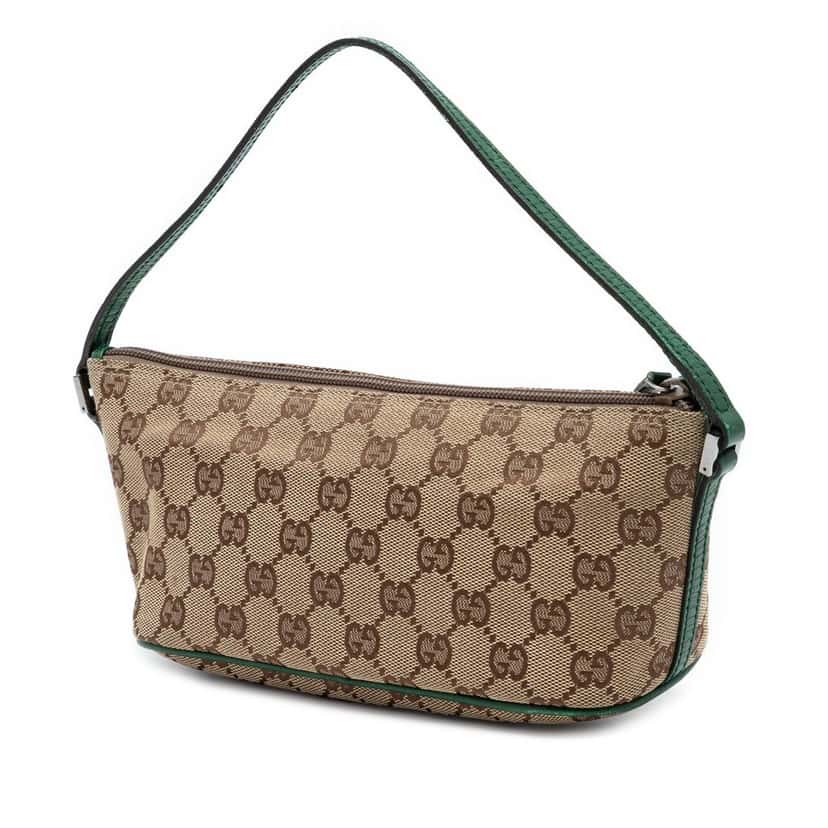 Gucci GG Canvas Boat Brown Very good condition - Back View