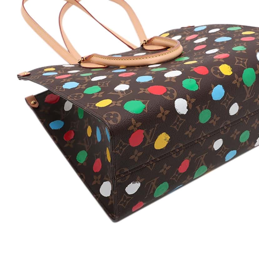 Louis Vuitton Yayoi Kusama Monogram OnTheGo MM Brown Very good condition - Inside View