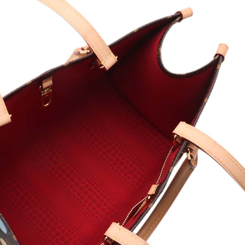 Louis Vuitton Yayoi Kusama Monogram OnTheGo MM Brown Very good condition - Box View