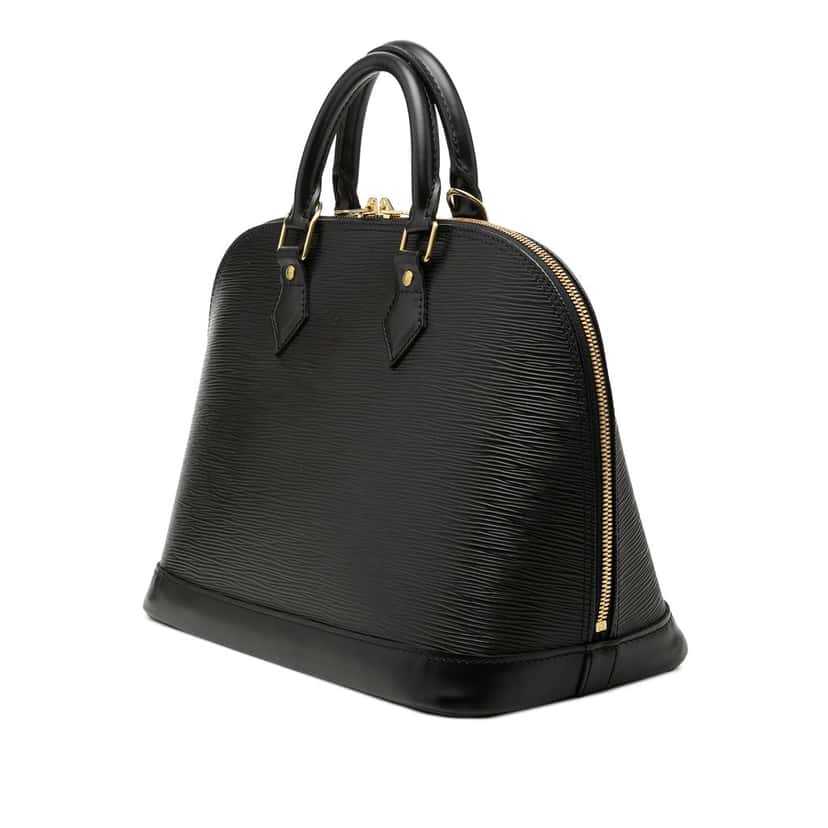 Louis Vuitton Epi Alma PM Black Leather Very good condition - Back View