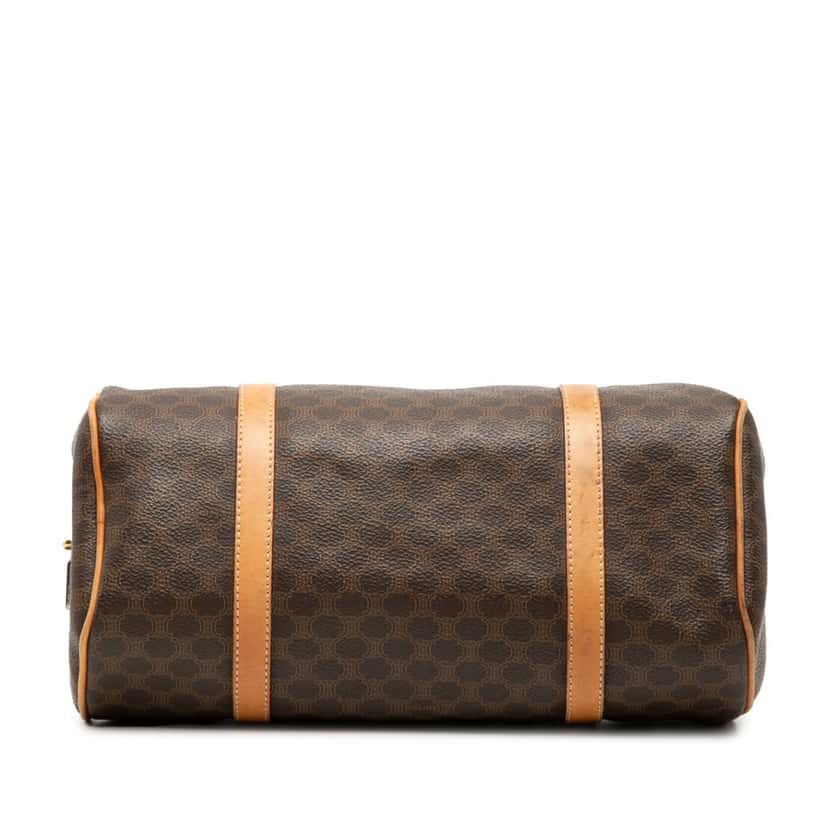 Celine Macadam Coated Canvas Handbag Brown Very good condition - Inside View