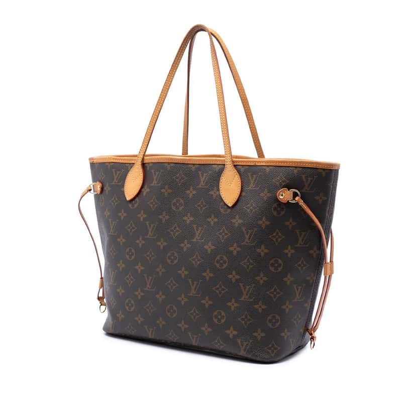 Louis Vuitton Monogram Neverfull MM Brown Very good condition - Back View